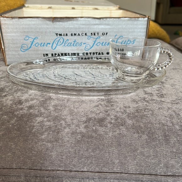 Federal Glass Hospitality Snack Set
